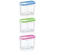 3 Pieces Storage Containers 1.2 Liters Dispenser