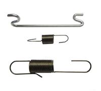 3 Pieces Throttle Governor Link Rod and Springs Set for Generator Engine and Various Garden Machinery Accessories