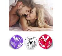 3 Pieces Valentine's Day Gift, Dice Game Set, for Him, Gifts for Boyfriend, Husband, Funny Gifts for Men, Women, Christmas Gifts, Secret Santa Gift, Advent Calendar Filling Men