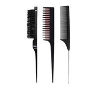 3 Pieces Women Hair Styling Combs Long Hair Comb Brush Anti-Static For Ideal For Women Men Back Combing Hair Desig