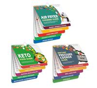 3 PiecesGuide Booklet, Instant Pot Accessories，Hot Air Fryer Accessories,The Cheat Sheet,Cooking Time Chart Cookbooks，Air Fryer Cooking Guide，Healthy Air Fryer Cookbook