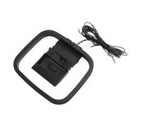 3 Pin AM FM Loop Antenna For Clear Radio Signal Reception Indoor Audio Systems