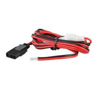 3 Pin Flat Power Lead Cable for Uniden Type CB Radio Replacement Connector Plug