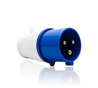 3 PIN Industrial Field Plug Socket, IP44 16A / 32A 240V Replacement Sockets for Camping Caravan Industrial