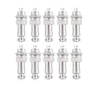 3 Pin M12 Aviation Plug Socket Connector, Industrial - Grade 3 - Pin Aviation Plug, Plated Zinc Alloy Connector for Instrumentation, Navigation, Computer and Aviation
