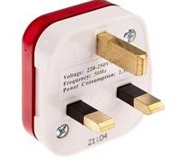 3 pin Mains Plug-In Socket Electrical Tester Safety Fault Power Tester