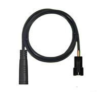 3-Pin Male Throttle Extension Cable for Electric Bikes Designed for Hall Effect Sensor Signal Transmission and PAS Module Linking (female to SM male)