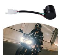 3 Pin Motorcycle Turn Signal For RELAY 12V DC for GY6 50cc-250cc, 3 Wire Blinker Flasher with 16cm Cable, Compatible with 1-100W Systems, Black