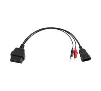 3 Pin to 16 Pin OBD2,Professional Reliable Diagnostic Cable Standard OBD2 Adapter Cable for Fiat Alfa Lancia Autopart