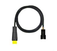 3 pin waterproof extension cable male to female connector for electric bike throttle hall pas sensor with 830mm length for ebike use (male to SM male)