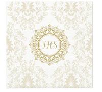 3-Ply First Communion Napkins Decoupage Tissue Paper Serviettes 33cm x 33cm - Pack of 20 (IHS Ornament)