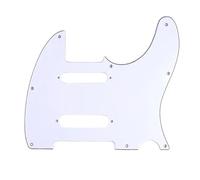 3 Ply For TL Single Coil Pickup With Pickup Screw Hole Electric Guitar Pickguard(White A)