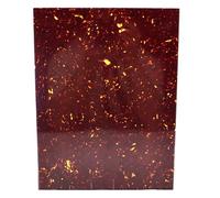 3-Ply Guitar Pickguard 24x31DIY Material Blank Pick Guard Scratch Plate Sheet for Strat Tele Electric Guitar Jazz Precision Bass (Brown Tortoise Shell)