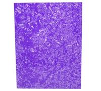 3-Ply Guitar Pickguard 24x31DIY Material Blank Pick Guard Scratch Plate Sheet for Strat Tele Electric Guitar Jazz Precision Bass (Purple Pearl)