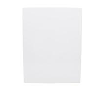 3-Ply Guitar Pickguard 9.5 * 12Inch DIY Material Blank Pick Guard Scratch Plate Sheet for Strat Tele Electric Guitar & Jazz Bass (White)