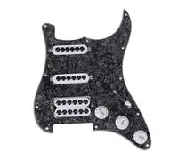 3 Ply SSS Electric Guitar Part Prewired Loaded Pickguard Assembly (Color : A)