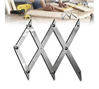 3 Point Centre Finder for Woodworking and Welding Reusable Equal Spacing Layout Tools for Accurate Positioning Essential Measuring Layout Tools Precision Angle Detector