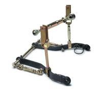 3-Point Linkage Kit Complete CAT 1 Rear Kit 600mm Extra Long Arms - Compact Tractor Garden Tractor