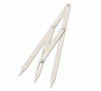 3 Point Microblading Measuring Calipers, Stainless Steel, Eyebrow SPMU Permanent Makeup Tool, Phi Ratio Golden Proportion Divider