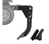 3 Point Trencher Ripper Attachment fit 2" Receivers, Hitch Mounted Ripper for Tractor Lawn Mower ATV UTV, Adjustable Subsoiler Plow with Replacement Plough Blade in Garden Farm Bury Pipes Sow Seeds