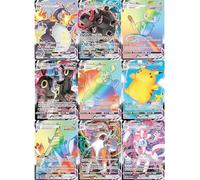3 Pokémon Card Vmax Bundle - 1 Secret Rare Rainbow Card - No Duplicates - Vmax Booster Pack