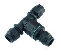 3-Pole Waterproof TeeTube T-Splitter Connector D5-14 Barrier Insert IP68 THB.390.C1A