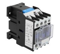 3 Poles Contactor CJX2-1810 Rail Mount Contactor Industrial Electric Contactor 24/36/48/110/380V AC Rail Mount Contactor Coil (380V AC)