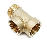 3-Port Brass Splitter Manifold Distributor 3X 1inch Pressure Vessel Expansion