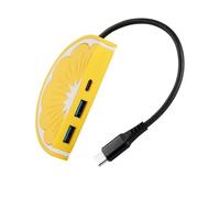 3 Port Charging Adapter Power Strips Charging Adapter Station USB C Converters Electrical Socket Plug Extension Portable USB Hub