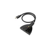 3-Port HDMI Switch 3x1 4K30Hz Pigtail IDATA HDMI-3F30