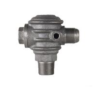 3 Port Iron Check Valve with Male Thread Connector, Compatible with Various For Air Compressor and For Air Pump Systems for Reliable Performance (26×26×9 Right)