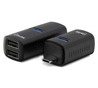 3 Port Mini Usb Type-C Hub Three Additional Usb Type-A Ports