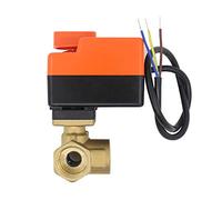 3 Port motorised Electric Ball Valve Valve electrovalve Motorized Valve 3 Way 1/2 3/4 1 1-1/4 1-1/2 inch (DN20 3/4 inch)
