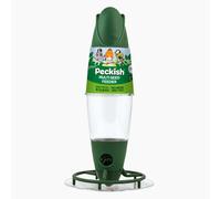 3 Port Seed Feeder - Green and Clear