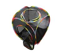 3 Portable Detachable Mesh Tunnel Lightweight Design Multiple Chambers for Active Kittens Indoor Outdoor Play Toy Interactively Cats Tunnel Meshes