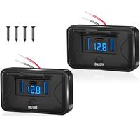 3 Ports 12V RV USB Outlet 90W, Dual PD3.0 Type-C Quick Charge 72W & USB QC3.0 18W Panel Wall Mount, Automotive Car USB Socket Charger Adapter for RV Marine Boat Bus ATV Motorcycle Truck (2P, 72W)