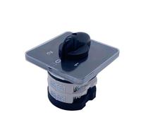 3 Position 50A 2 Pole 8 Terminals Changeover Rotary Cam Switch YMZ12-50/2 LW31 1Pcs