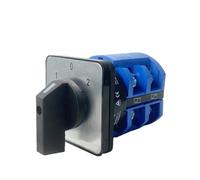3 Position 63A 690V 2 Poles 8 Screws Changeover Rotary Cam Switches Silver Contact LW26-63/2 1Pcs