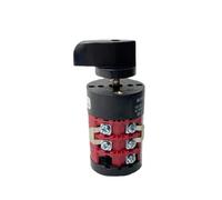 3 Position HZ5B-20/3 Changeover Rotary Cam Switch 20A 3 Poles Screws Terminals Silver Contact Electrical Control Circuit
