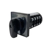 3 Position HZ5B-20/4 Control Dual Power ON-OFF-ON 20A Silver Contact Rotary Cam Switches 1Pcs