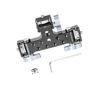 3-Position PTZ Holder Stand Multifunction Tripod Extension Bracket with 1/4 & 3/8 Screw Holes for Live Streaming Aluminum Alloy Mount