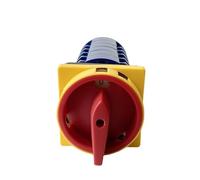 3-Position Reset cam Switch 690V 63A 6-Pole Padlock Transfer Rotary Switch ON-Off-ON YMW26GS LW26-63/6GS