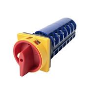 3 Position Reset Cam Switch 690V 63A 6 Poles Padlock Changeover Rotary Switches ON-OFF-ON YMW26GS LW26-63/6GS