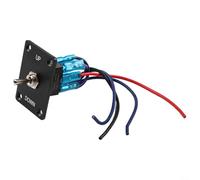 3 Position Rocker Switch for Toggle 6Pin ON Off ON Function for Reversing DC Motor Polarity with Wiring Set