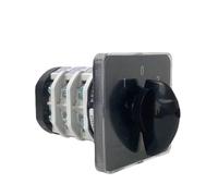 3 Position Rotary Cam Switch Phase Changeover LW31-32A Poles Manual Transfer Selector On-off-on YMZ12-32D0723