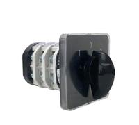 3 Position Rotary Cam Switch Phase LW31-32A Poles Manual Transfer Selector YMZ12-32D0723 1Pcs