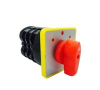 3 Position Rotary Switch 16A Three Levels Cam Selector ON-OFF-ON Silver Contact LW5-16/3 1Pcs