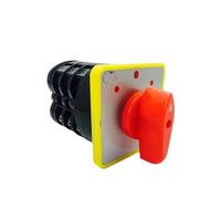 3 Position Rotary Switch 16A Three Levels Cam Selector Starter Control Motor ON-Off-ON Silver Contact LW5-16/3