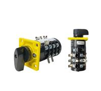 3 Position Rotary Switch HZ5B-20/4DG 4 Pole 20A Control electronic starter Gear Cam Switches Selector Controls Switches