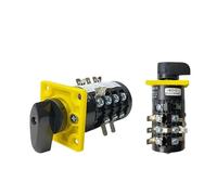3 Position Rotary Switch HZ5B-20/4DG 4 Pole 20A Control Motor Gear Cam Switches Selector
